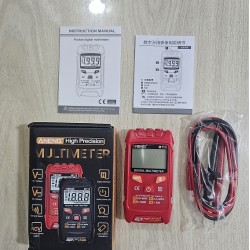 ANENG M113 Digital Pocket Multimeter Red