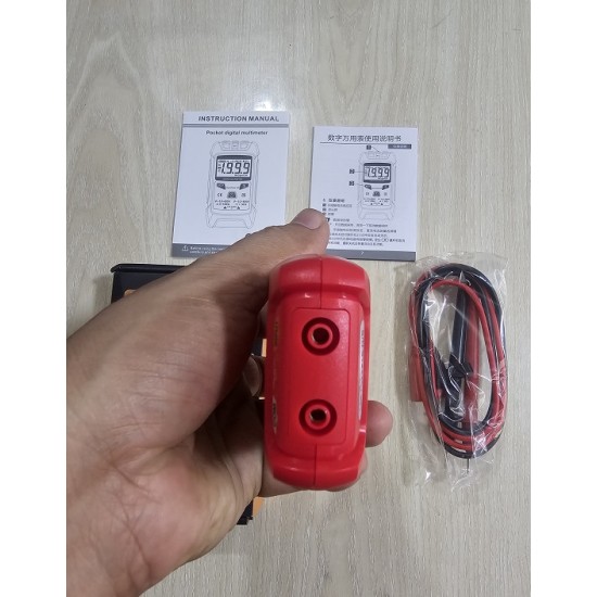 ANENG M113 Digital Pocket Multimeter Red