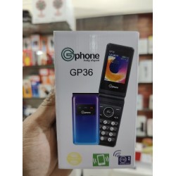 Gphone GP36 Folding Mobile Phone FM Radio Purpal