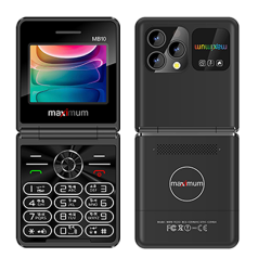 Maximum MB10 Diamond Folding Phone Dual Sim Black