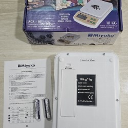 Miyako 10KG Digital Kitchen Weight Scale White