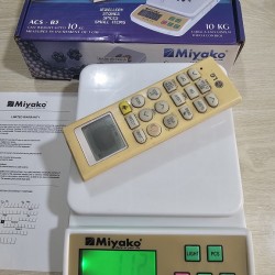 Miyako 10KG Digital Kitchen Weight Scale White