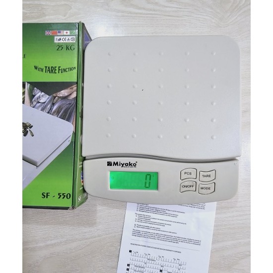 Miyako 25Kg Digital Kitchen Weight Scale 