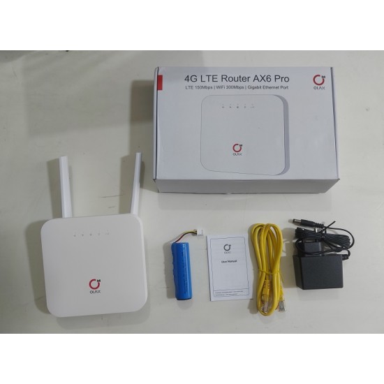 OLAX AX6 PRO 4G Sim Wifi Router With 4000mAh Battery 