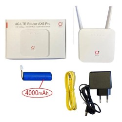 OLAX AX6 PRO 4G Sim Wifi Router With 4000mAh Battery 