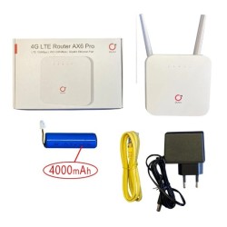 OLAX AX6 PRO 4G Sim Wifi Router With 4000mAh Battery 