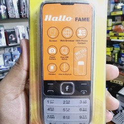 Hallo Fame Mobile Phone Metal Body Dual Sim Silver