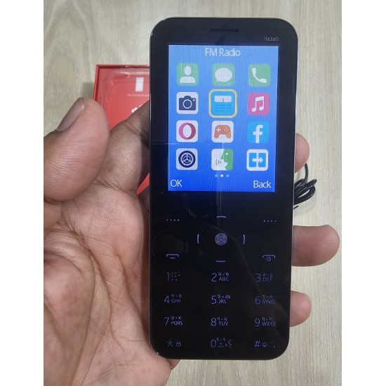 itel Magic 4 Smart Touch Button Mobile Phone Blue