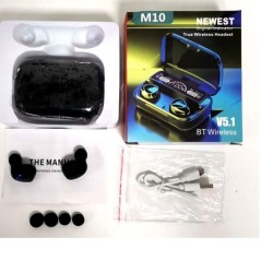 M10 TWS Wireless Bluetooth Earbuds Headphone