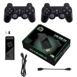 U8 TV Game Stick 128GB Memory 10000 Game 2.4G Wireless Controller HDMI Output