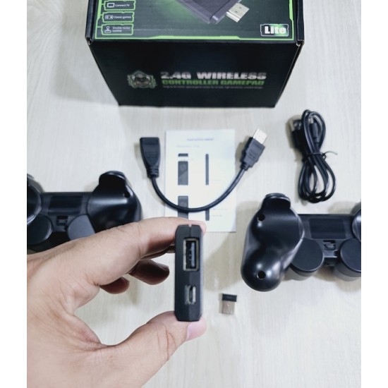 U8 TV Game Stick 128GB Memory 10000 Game 2.4G Wireless Controller HDMI Output