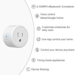 Wifi Socket Wireless Switch Bluetooth Smart Plug