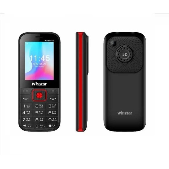 Winstar Water S12 Mobile Phone Four Sim 3000mAh Black