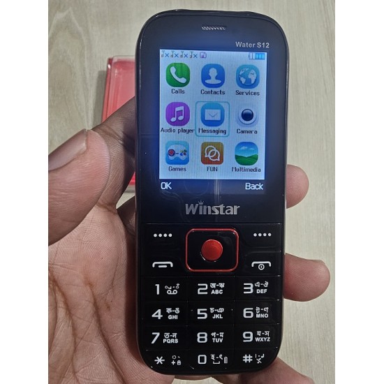 Winstar Water S12 Mobile Phone Four Sim 3000mAh Black