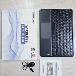 KPH-030 Bluetooth Wireless Keyboard With Touchpad Backlits Rechargeable