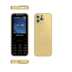 Maximum MB40 Pro Max Four Sim Feature Phone Gold