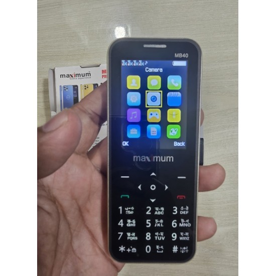 Maximum MB40 Pro Max Four Sim Feature Phone Gold