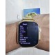 AR29 Ultra Smartwatch Calling Watch With A-pple Logo Metal Strip - Gold Edition