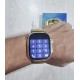 AR29 Ultra Smartwatch Calling Watch With A-pple Logo Metal Strip - Gold Edition