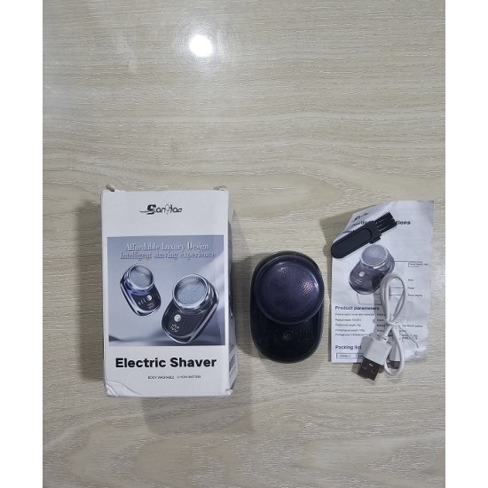 AR147 Mini Electric Shaver With Display Rechargable