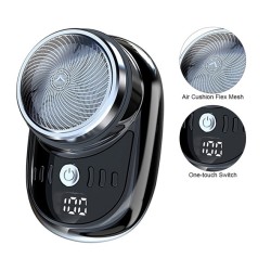 AR147 Mini Electric Shaver With Display Rechargable