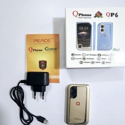 Qphone QP6 Mini Button Phone Magic Voice Gold