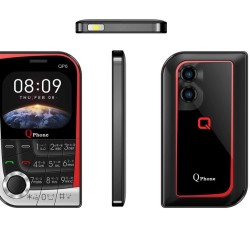 Qphone QP6 Mini Feature Phone Magic Voice Black