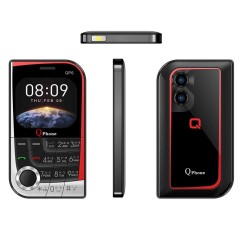 Qphone QP6 Mini Feature Phone Magic Voice Black