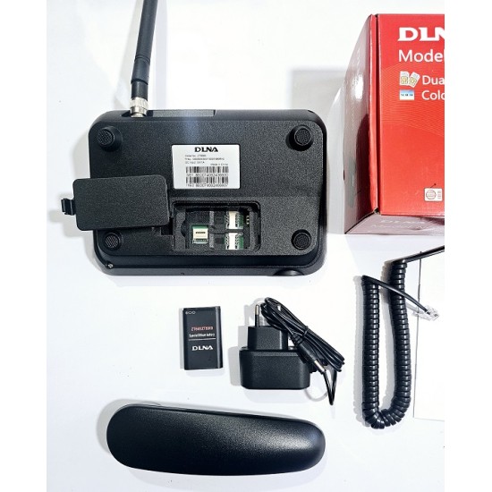 DLNA ZT9000 Land Phone Dual Sim With Auto Call Record FM Radio