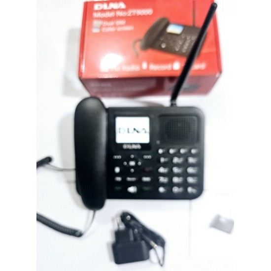 DLNA ZT9000 Land Phone Dual Sim With Auto Call Record FM Radio