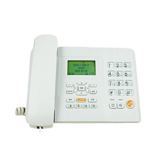 Huawei F501 Land Phone Desk Phone Single Sim White