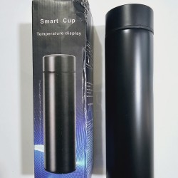 Smart Cup Flask With LED Temperature Display Black