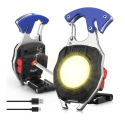 W5147 LED Rechargeable Keychain Light With Lighter