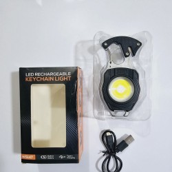 W5147 LED Rechargeable Keychain Light With Lighter