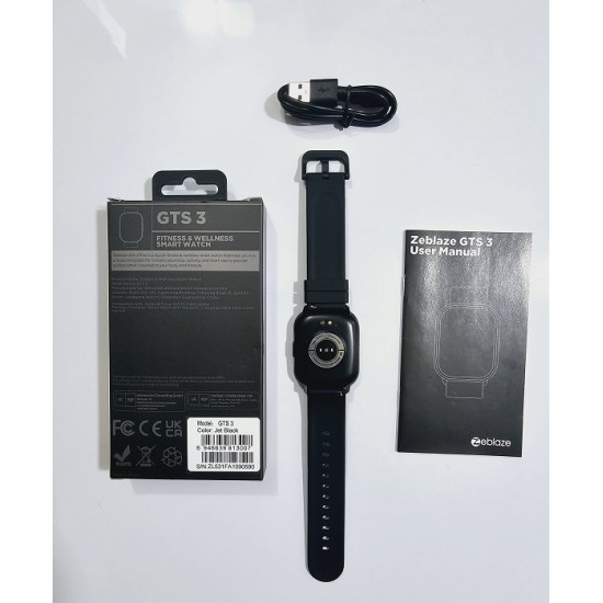 Zeblaze GTS 3 Calling Smartwatch Black