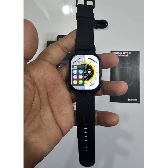 Zeblaze GTS 3 Calling Smartwatch Black