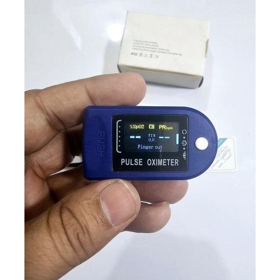 50D Finger Pulse Oximeter Blue