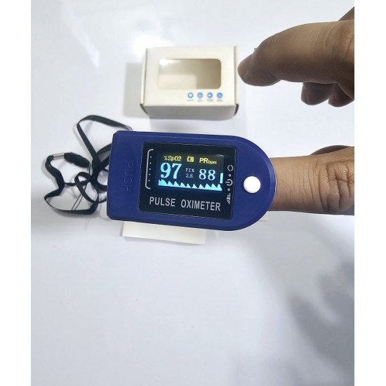 50D Finger Pulse Oximeter Blue