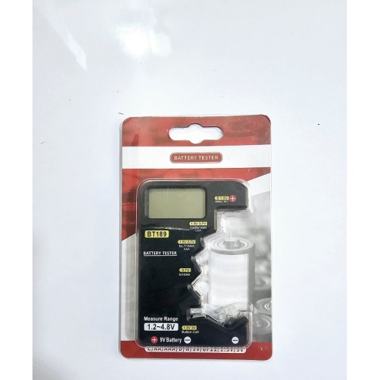 BT189 Universal Battery Tester LCD Display