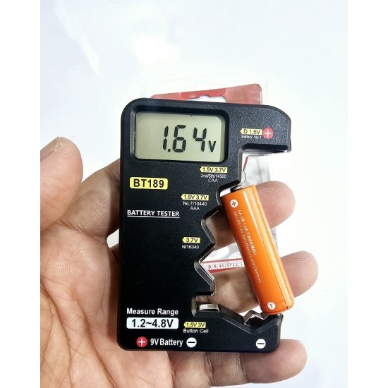 BT189 Universal Battery Tester LCD Display