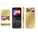 Gretel G7 Flip Folding Phone Dual Display Caseing Gold