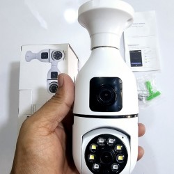 V380 Pro Bulb Wifi Camera Dual Lans Night Vision