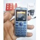 Bontel S1 Super Slim Mini Feature Phone With Cover Blue