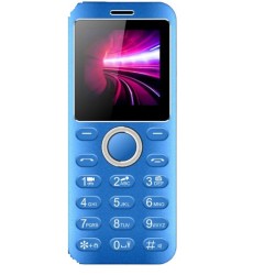 Bontel S1 Super Slim Mini Feature Phone With Cover Blue