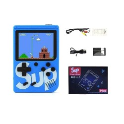 SUP Game Box 400 in 1 Kids Game Player Blue