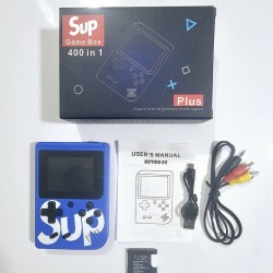 SUP Game Box 400 in 1 Kids Game Player Blue