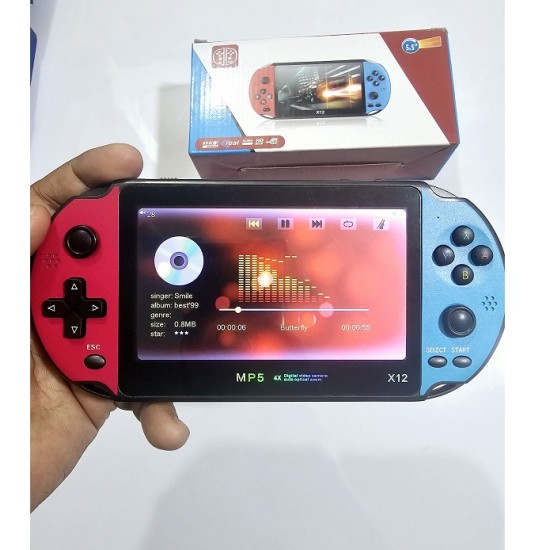 X12 Kids Handhole Game Console 8GB Video MP3 Game Player 