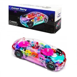 Kids Concept Racing Transparent Car Light Music