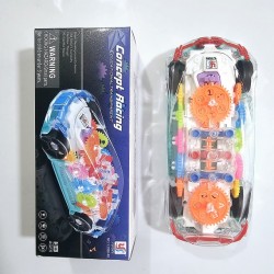 Kids Concept Racing Transparent Car Light Music