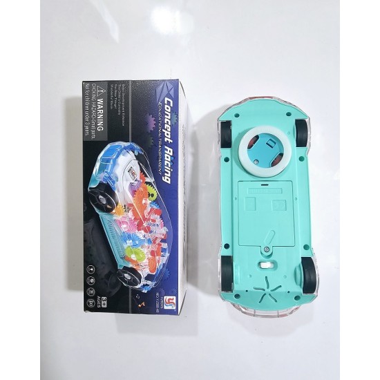 Kids Concept Racing Transparent Car Light Music